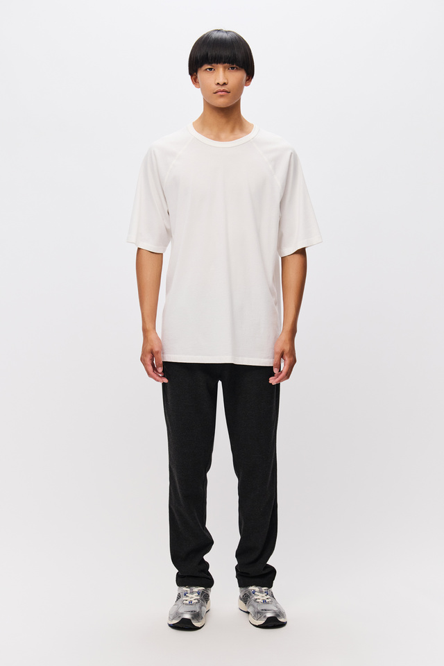 T-Shirt with Raglan Sleeves and Stitches