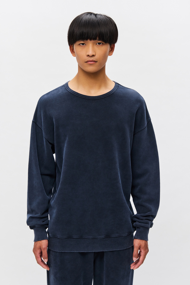 Crewneck with Round Cut Neckline