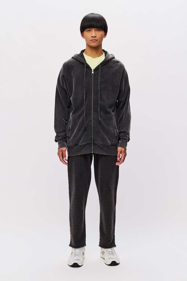 Full Zip In Regular Fit With Raglan Sleeves