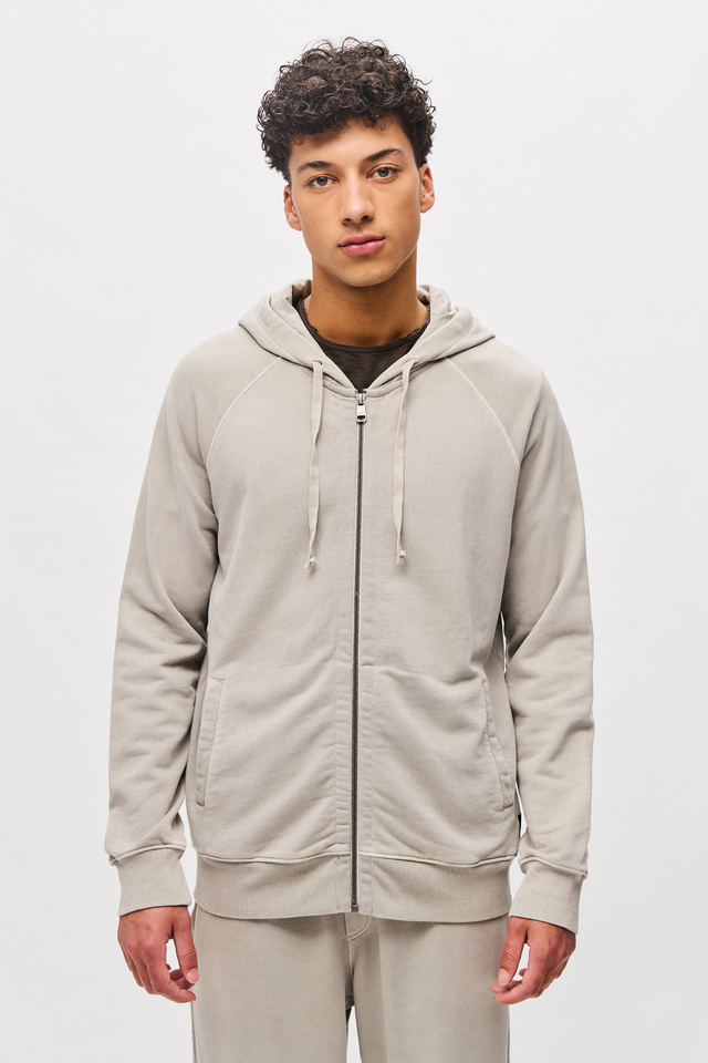 Full Zip In Regular Fit With Raglan Sleeves