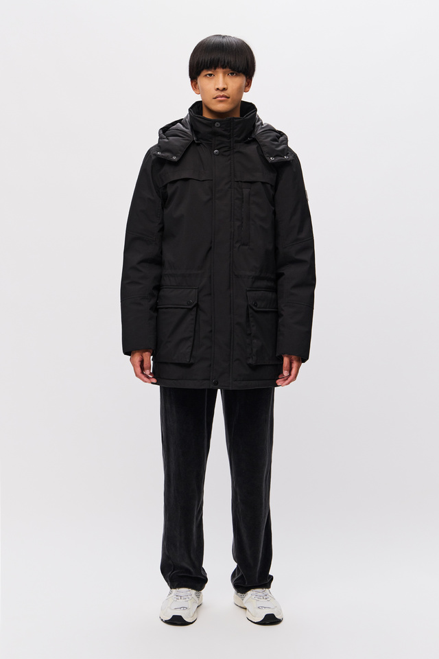 Parka Jacket with Functional Pockets