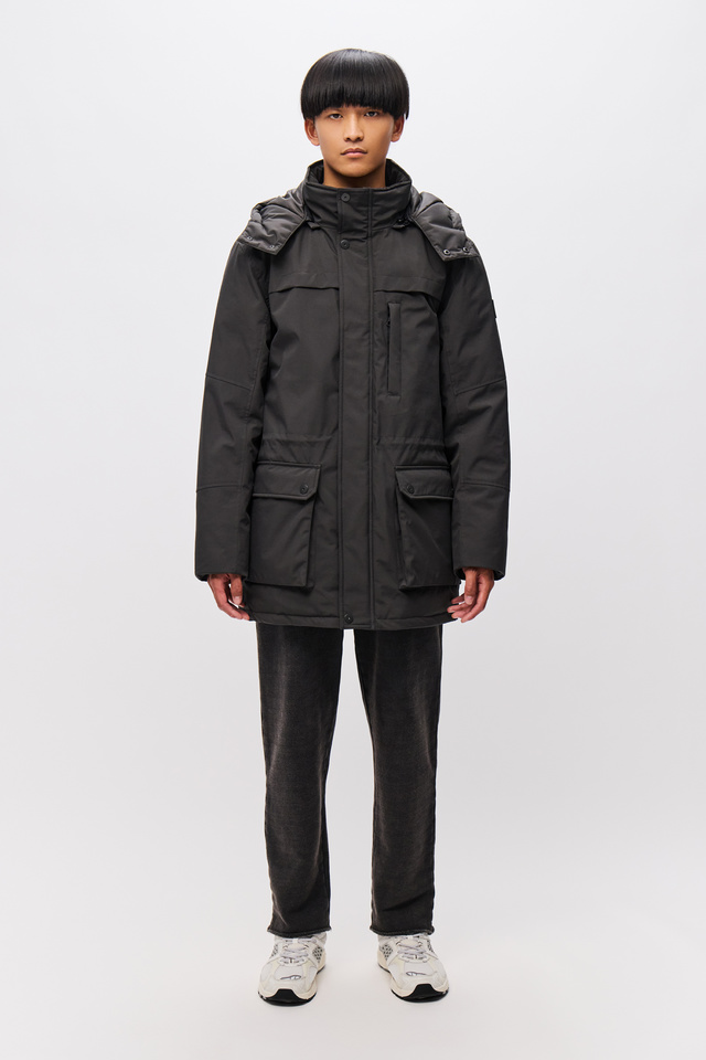 Parka Jacket with Functional Pockets