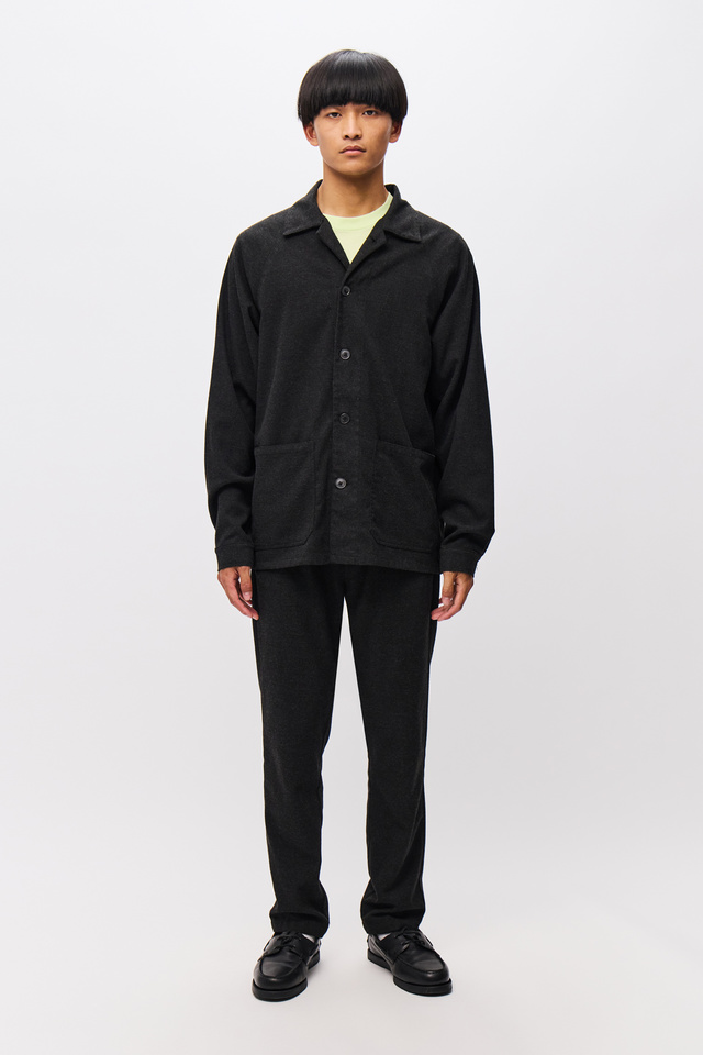 Tapered Twill Trousers