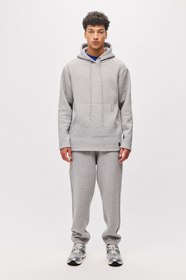 Sweatpants with Raw Edge Details