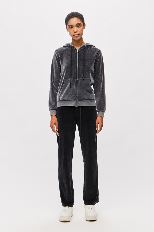 Full Zip Velours in Regular Line