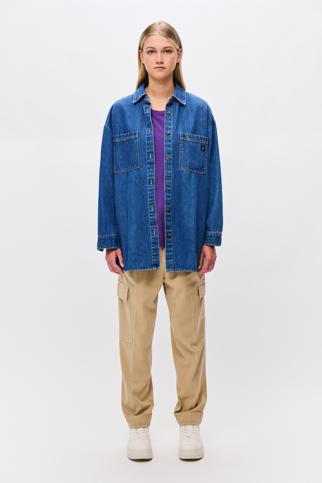 High Waist Pleated Cargo Pants