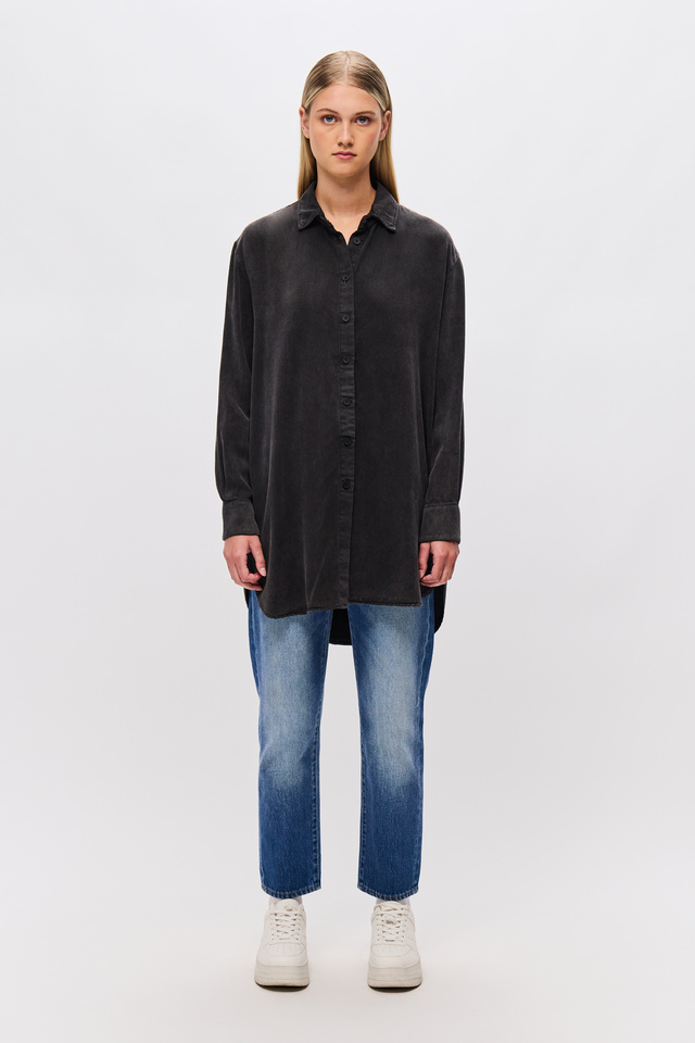 Shirt with Side Openings
