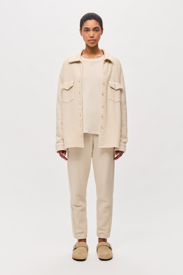 Oversized Waffle Shirt