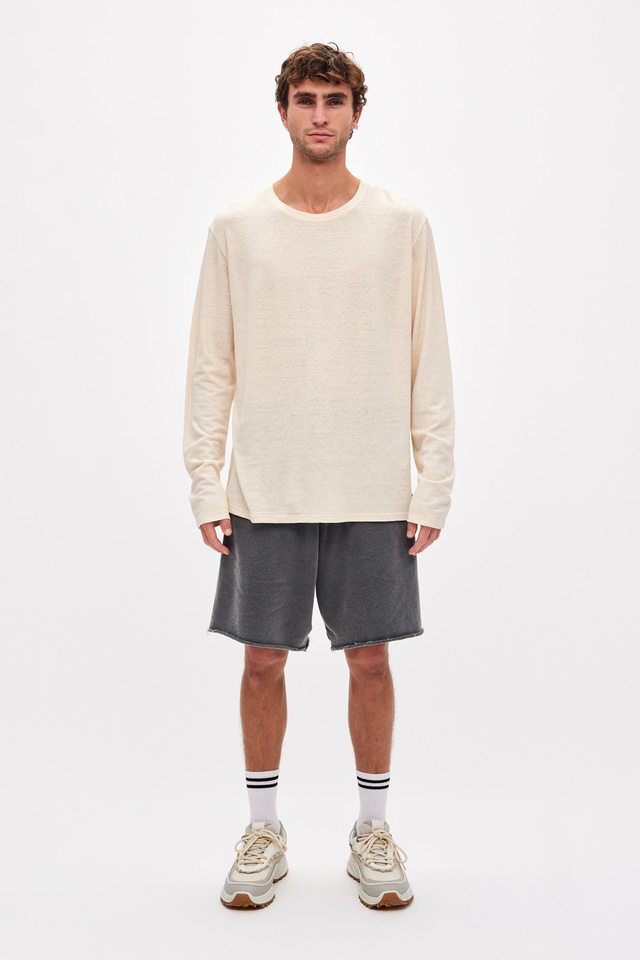 Longsleeve Top with Round Neckline