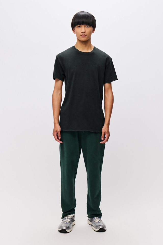 T-Shirt with Raw Edge Details