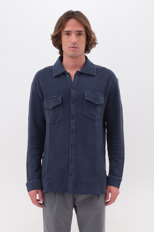 Oversized Waffle Shirt