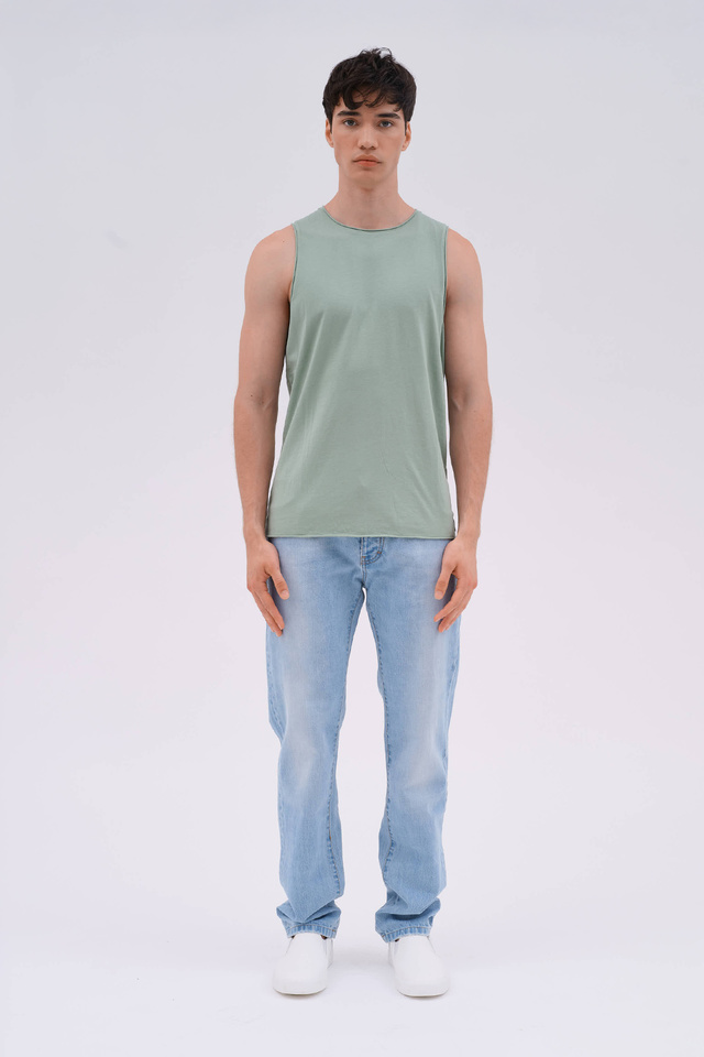 Relaxed Fit Straight Denim Jeans