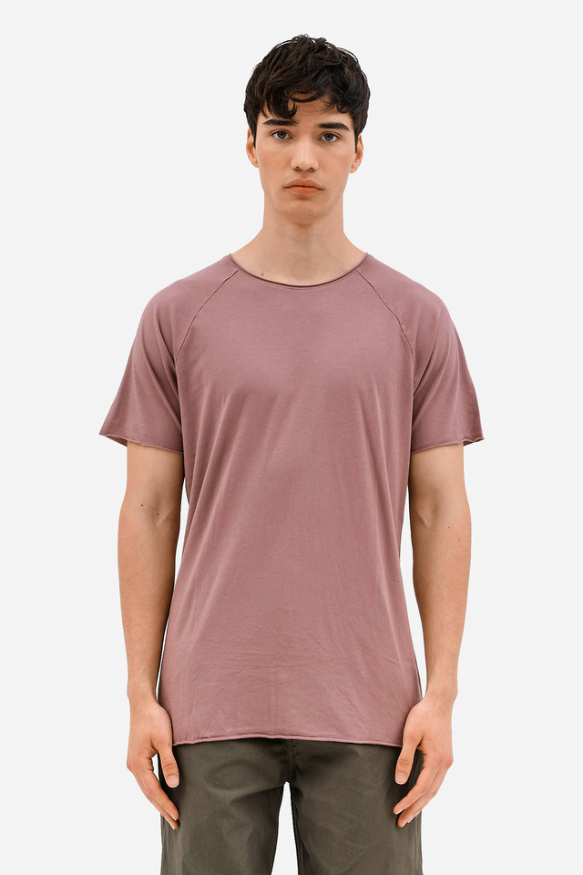 T-Shirt με Ρεγκλάν Μανίκια και Λεπτομέρειες