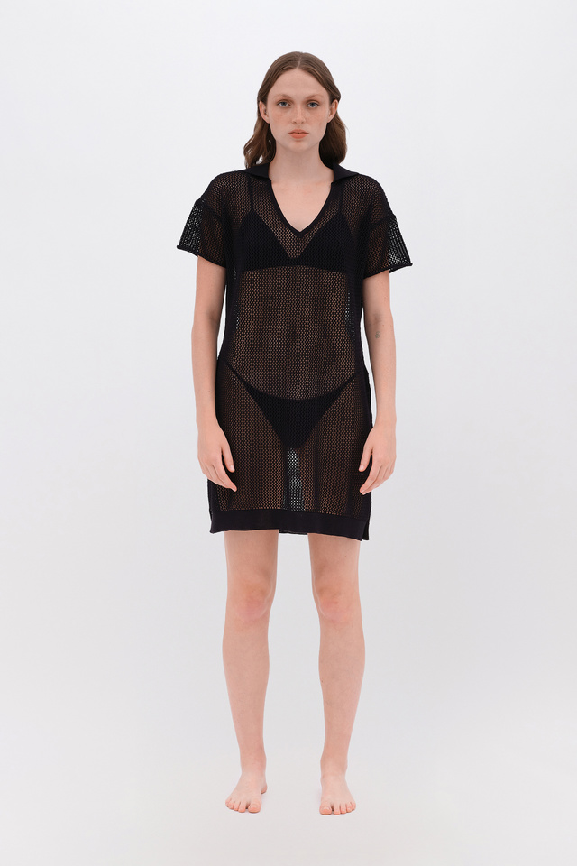 Relaxed Polo Dress