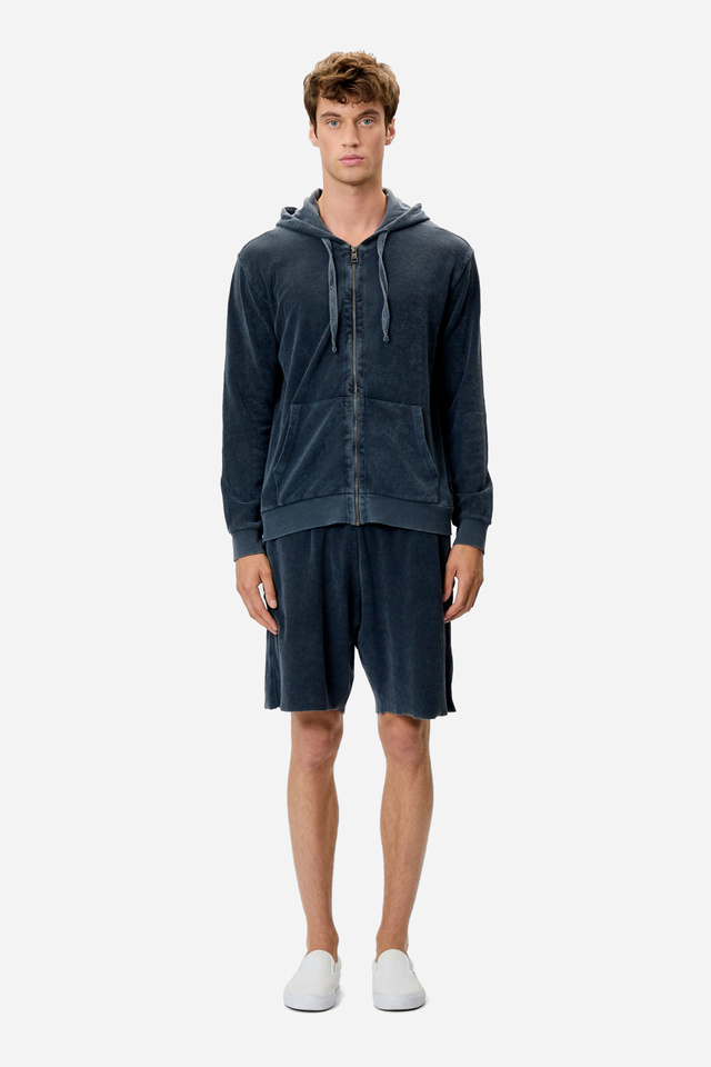 Terry Towel Sweatbermuda in Relaxed Fit