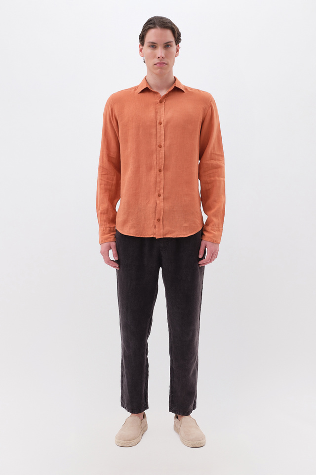 Shirt with Classic Collar