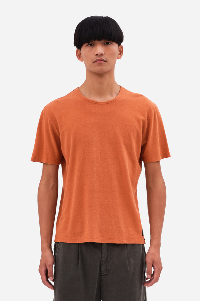 T-Shirt with Round Cut Neckline