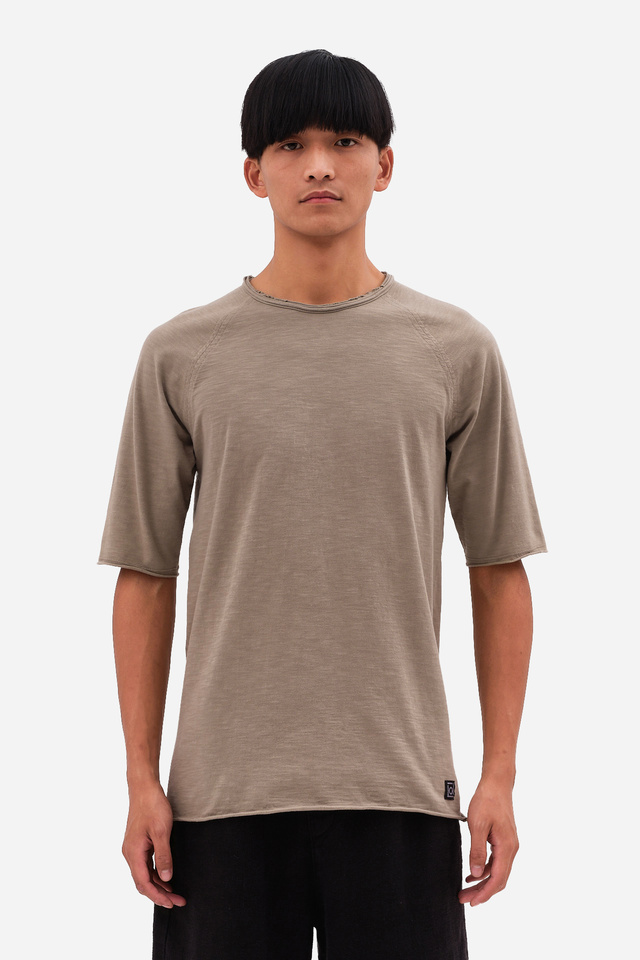 T-Shirt με Ρεγκλάν Μανίκια