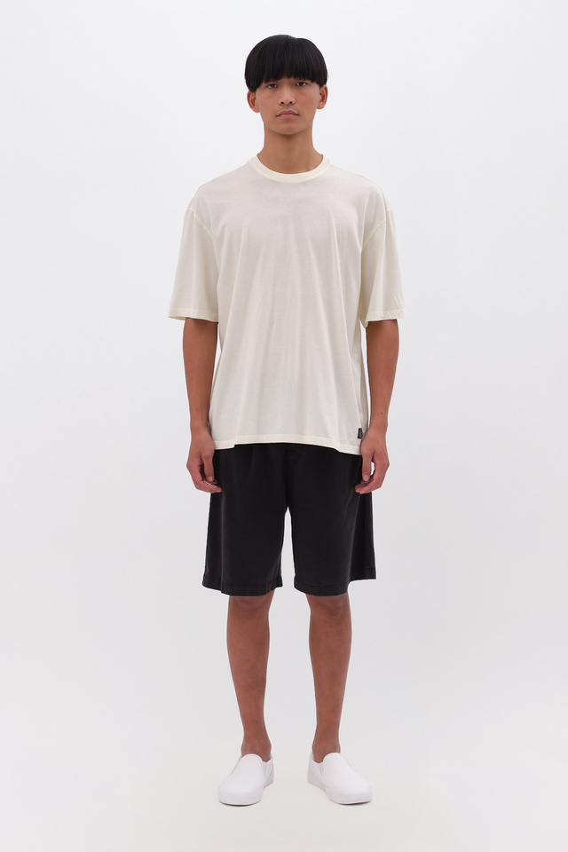 Oversized T-shirt with Dropped Shoulders