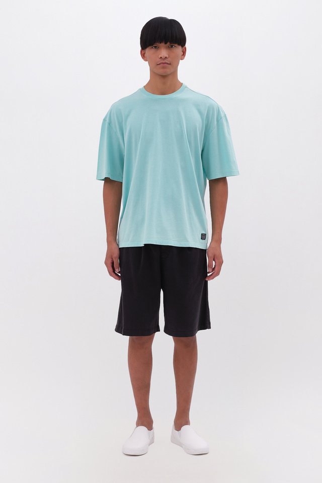 Oversized T-shirt with Dropped Shoulders