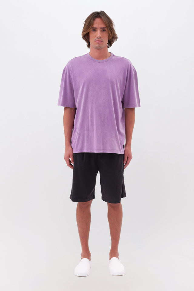 Oversized T-shirt with Dropped Shoulders