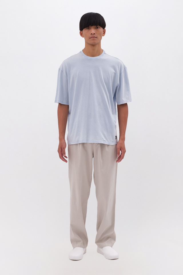 Oversized T-shirt with Dropped Shoulders