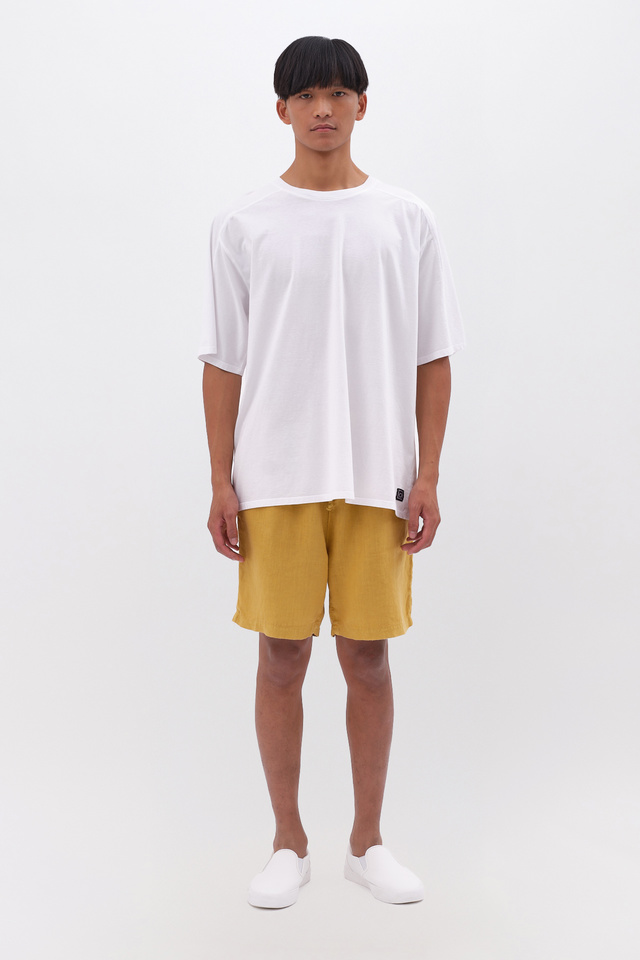 Oversized T-Shirt with Round Cut Neckline