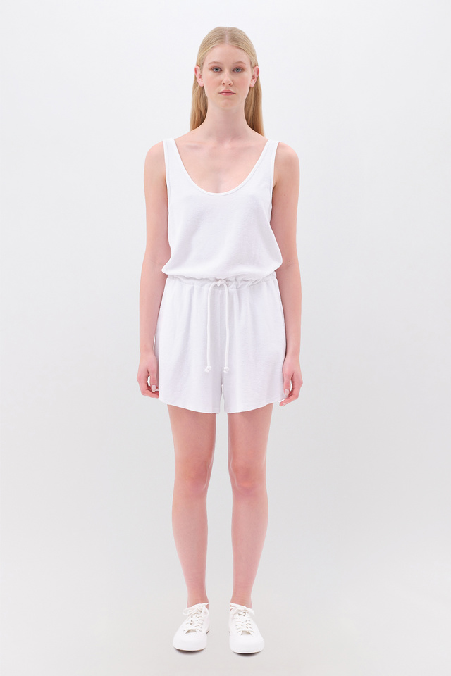 Terry Towel Jumpsuit in Regular Fit