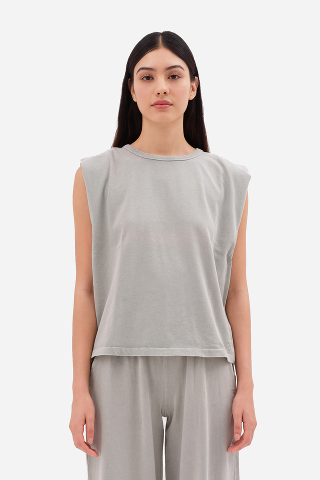 Sleeveless T-Shirt in Regular Fit