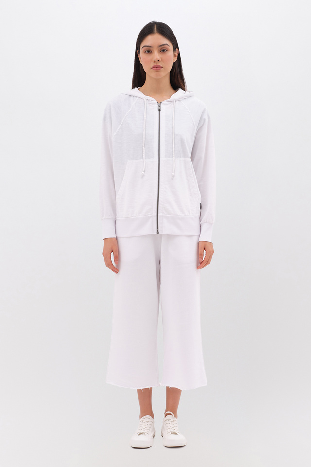 Full Zip with Raglan Sleeves in Regular Fit