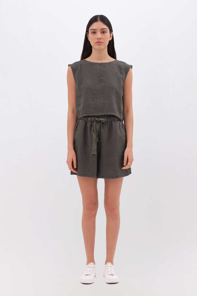 LINEN TOP