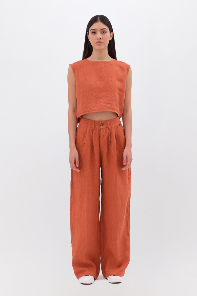 LINEN TOP