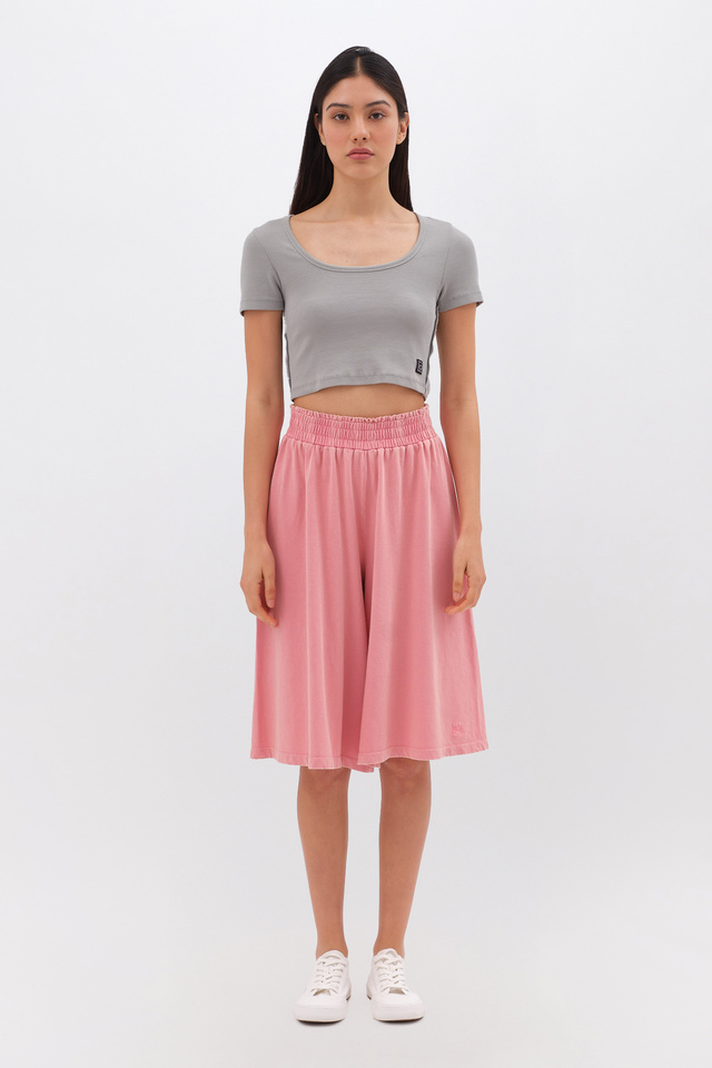 Relaxed Fit Long Sweatbermuda