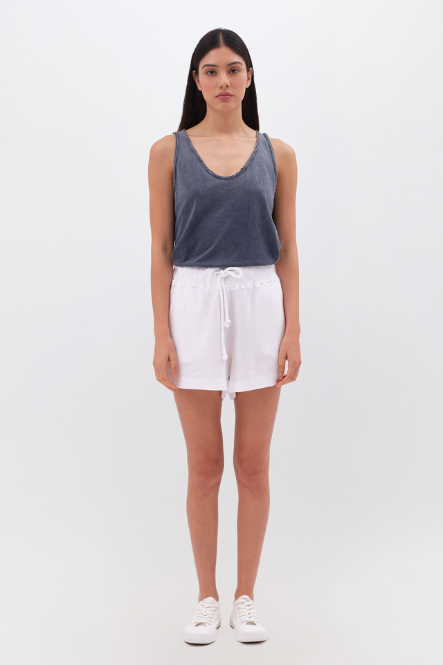 Waffle Bermuda in Regular Fit
