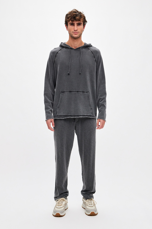 Παντελόνι Φόρμας με Ακατέργαστες Λεπτομέρειες σε Κανονική Γραμμή