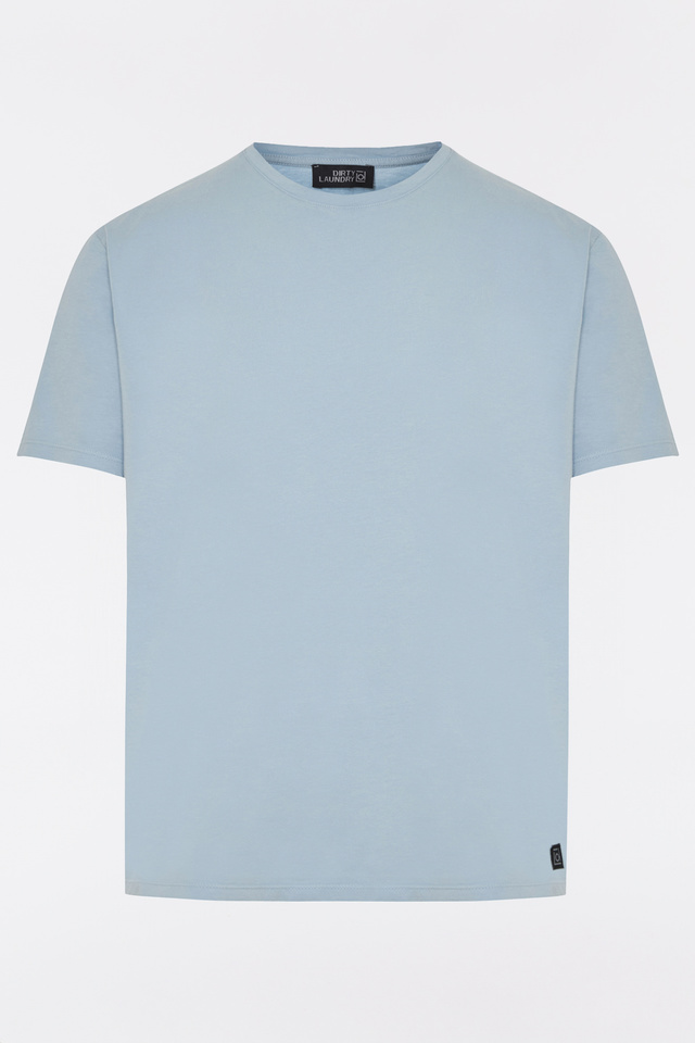 Τ-shirt with Round Neckline in Regular Fit