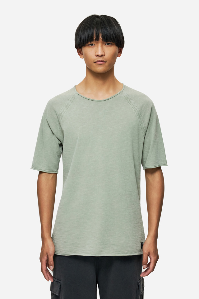 T-Shirt με Ρεγκλάν Μανίκια