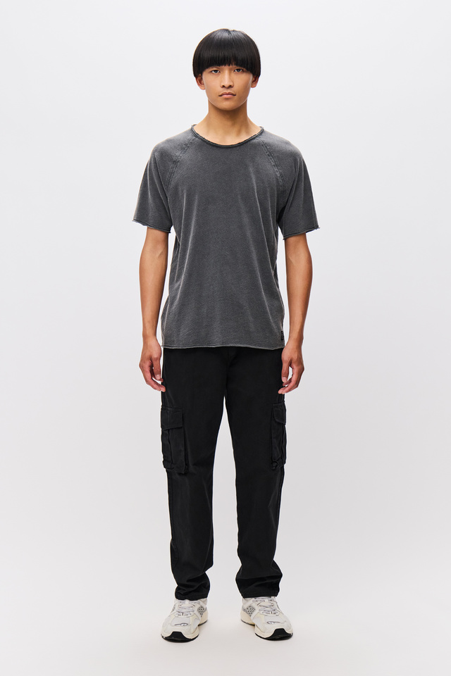 T-Shirt με Ρεγκλάν Μανίκια