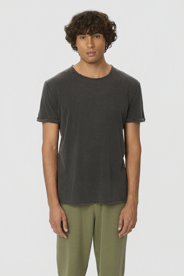 T-shirt με Στρογγυλή Λαιμόκοψη