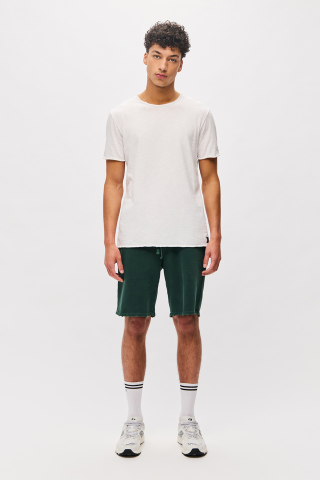 T-Shirt with Round Cut Neckline