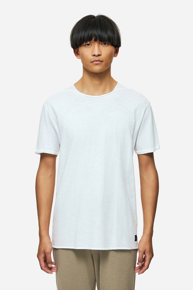 T-Shirt with Round Cut Neckline