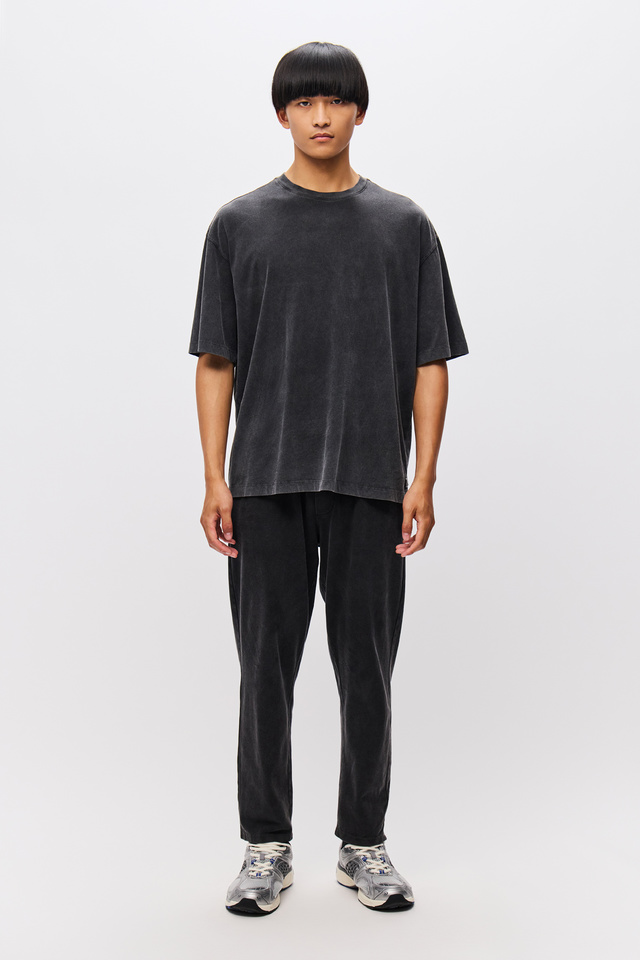 Oversized T-shirt with Dropped Shoulders