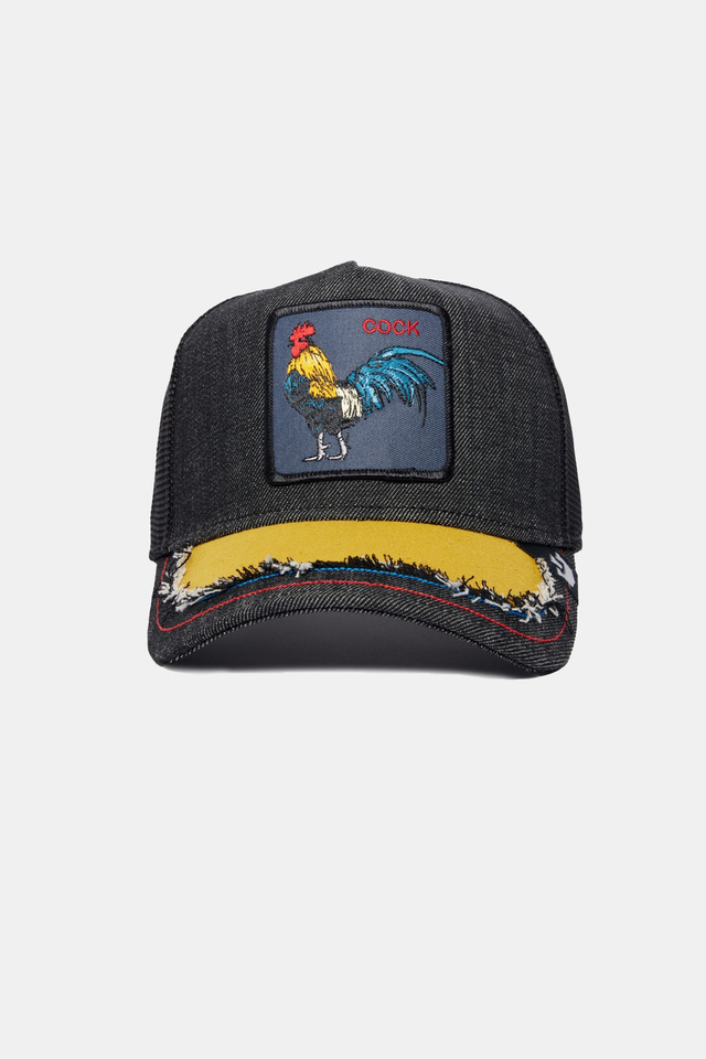 Baseball Cap Silky Cock, Black
