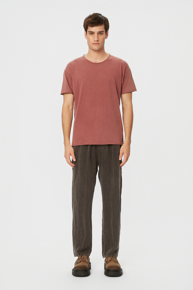 Linen Trousers in Regular Fit