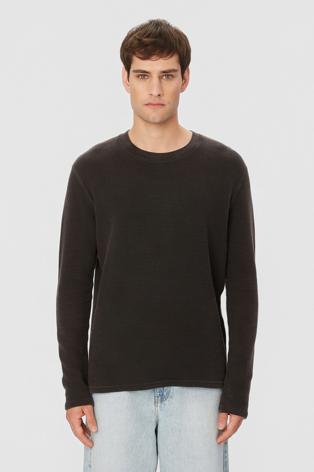 Waffle Longsleeve Top