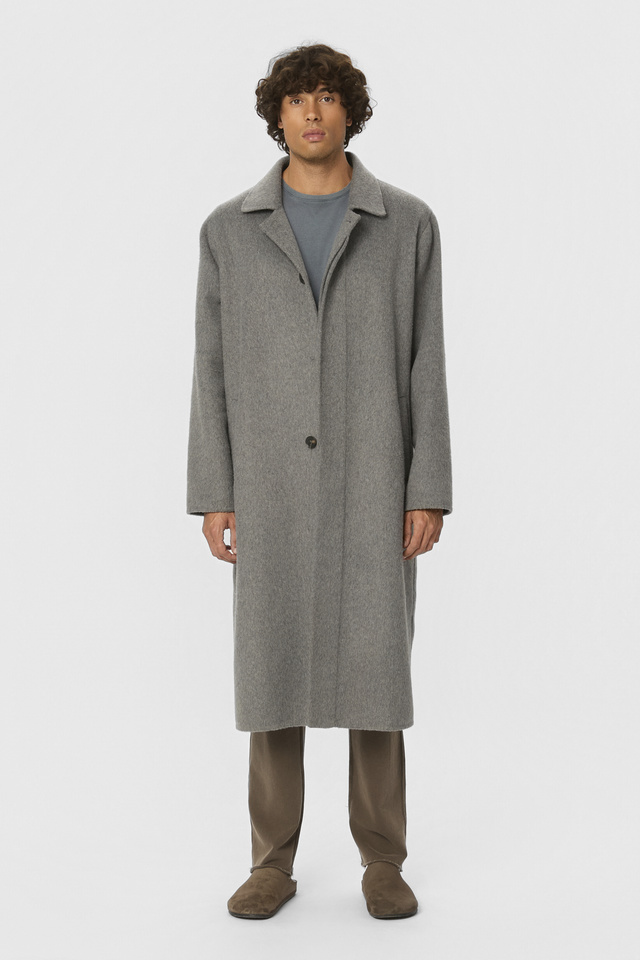 Single Breasted Coat in Relaxed Fit