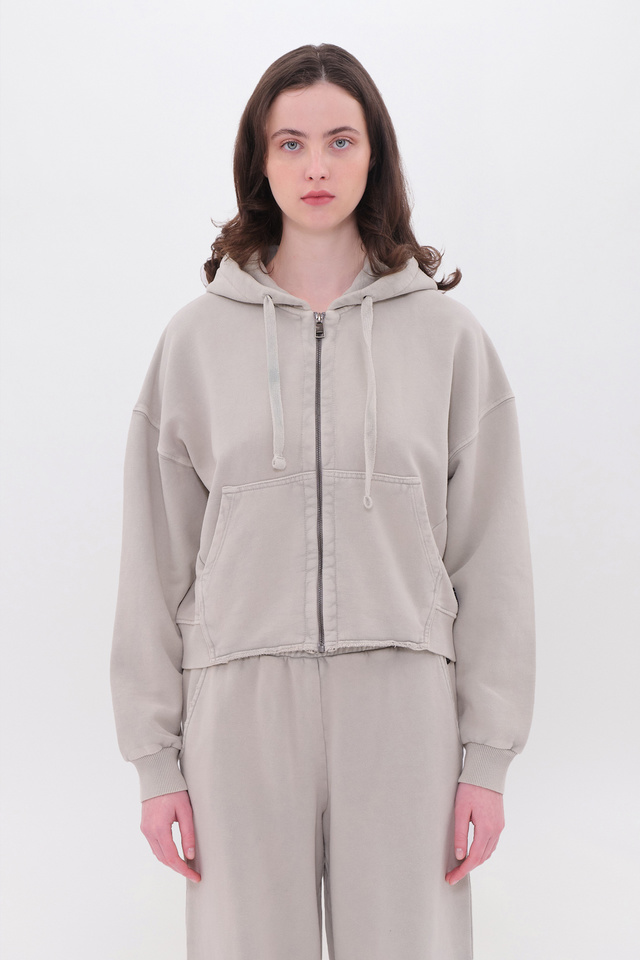 Ζακέτα Cropped Σε Boxy Γραμμή