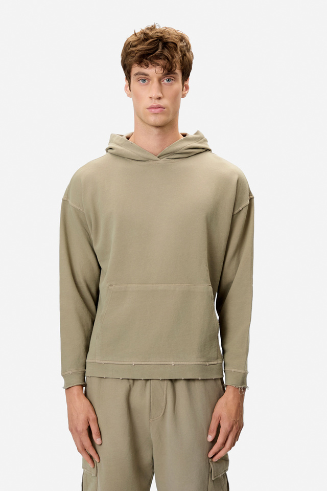 OVERSIZED HOODIE WITH DESTROYS