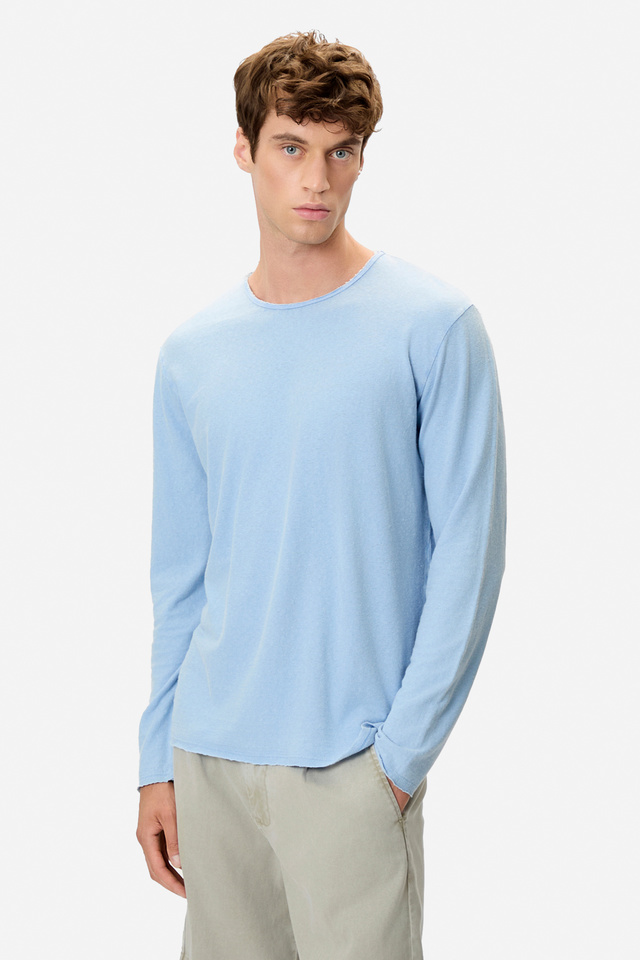 LINEN BLEND LONGSLEEVE