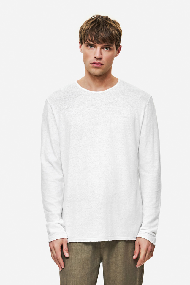 LINEN BLEND LONGSLEEVE